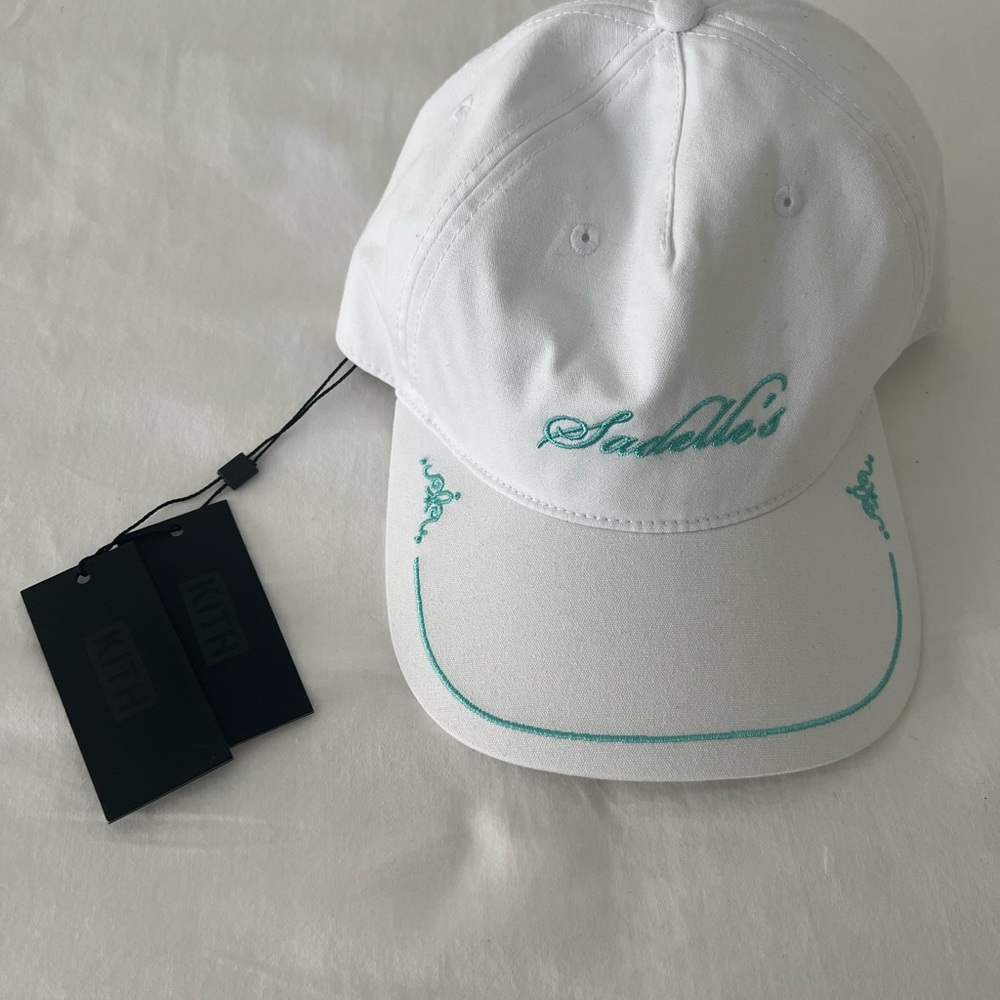 Kith “Sadelle’s” White cap